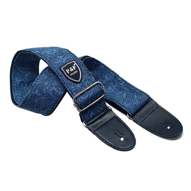 universal gitarre schulter gurt vintage einstellbar denim baumwolle gürtel für akustische elektrische bass gitarren 136x5cm free global ship