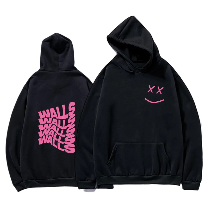 

Autumn Men's Hoodie Louis Tomlinson Smile Walls Hoodies Women Men Harajuku Streetwear Pullover Women's Sweatshirt Oversized