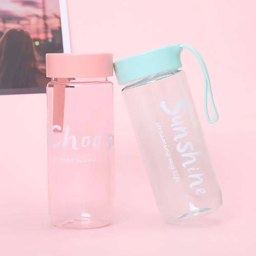 500 мл большой емкости для путешествий на открытом воздухе прозрачный пластиковый