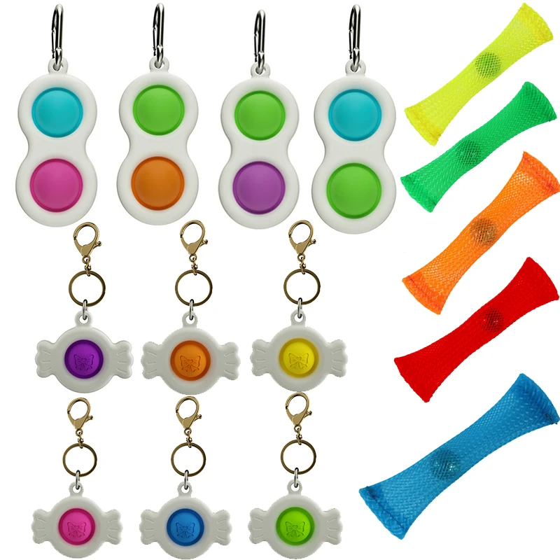 

Newest Simple Dimple Fidget Toy Popit Figet Stress Relief For Kids Adults Early Educational Montessori Stress Relief Hand Toys