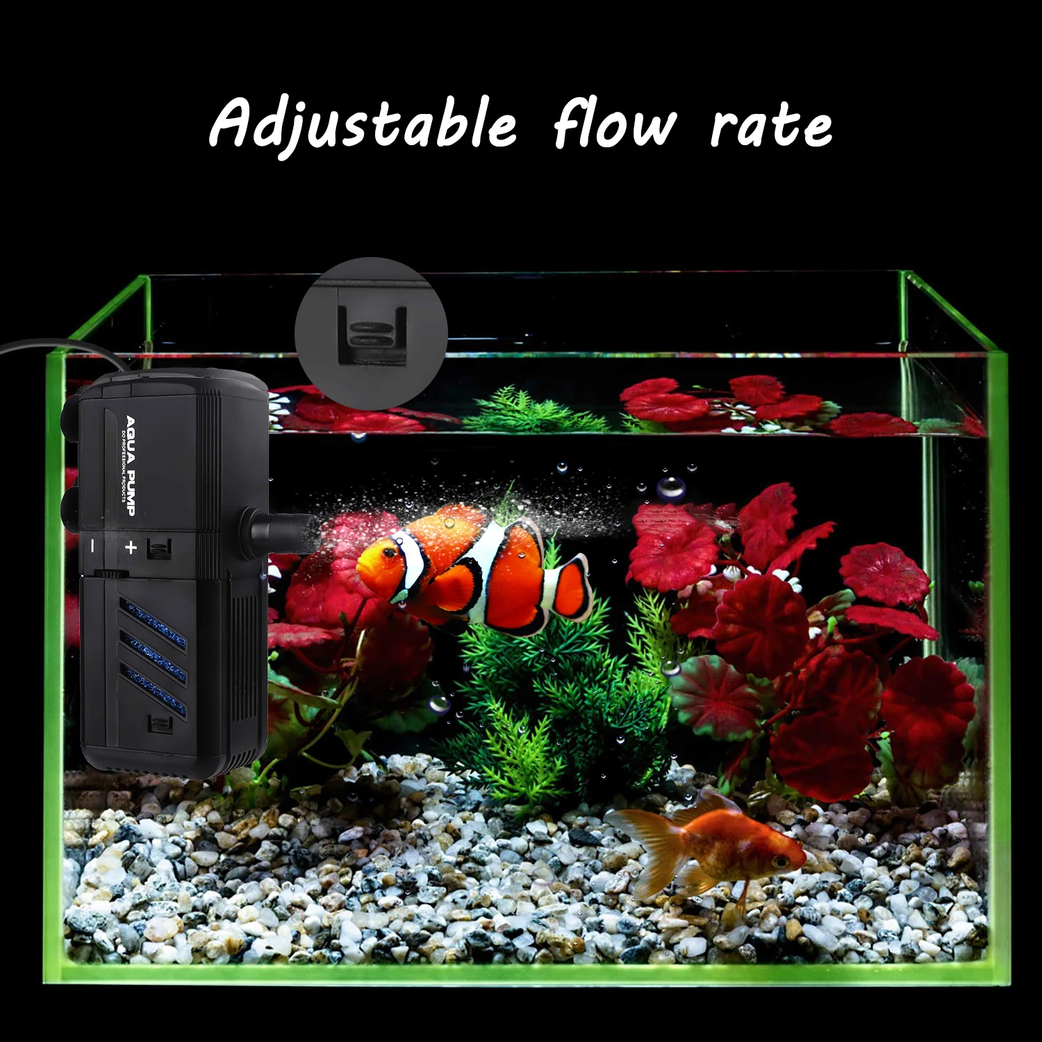 Мини аквариумный погружной фильтр внутренний для аквариума украшение