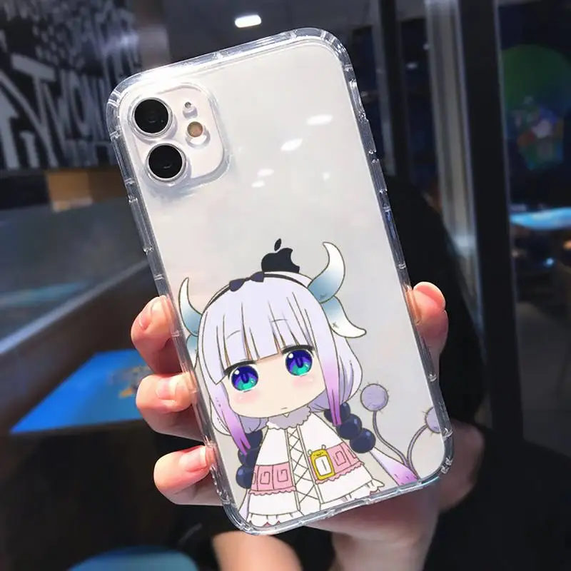 

Kanna Kamui Phone Case Transparent soft For iphone 5 5s 5c se 6 6s 7 8 11 12 plus mini x xs xr pro max