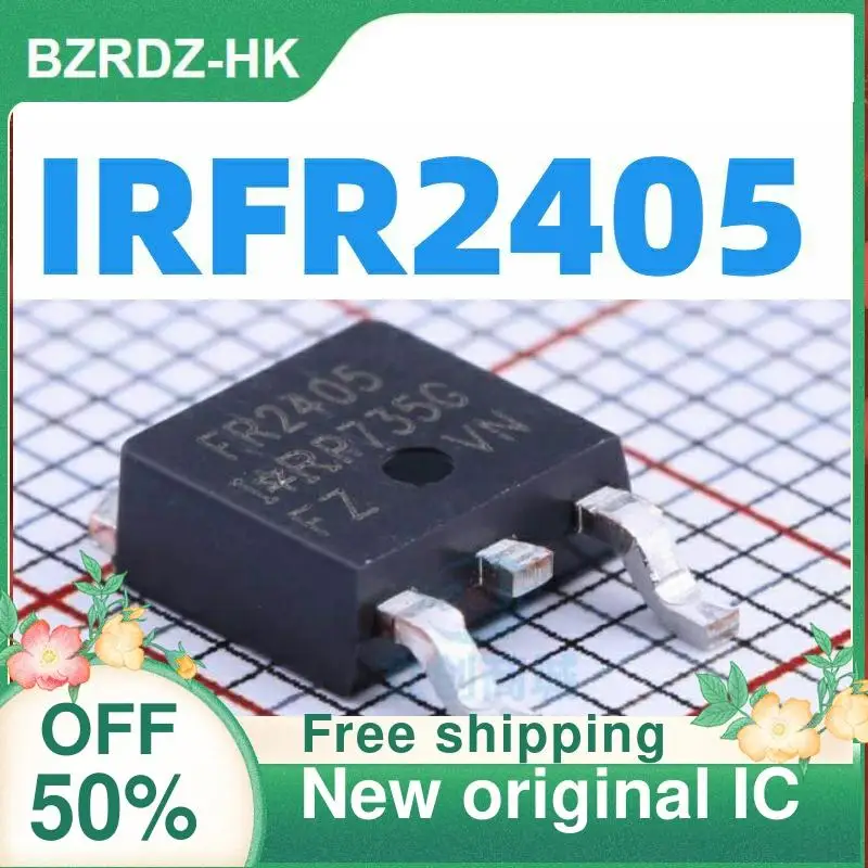

5PCS/lot IRFR2405TRPBF IRFR2405 FR2405 TO-252 New original IC