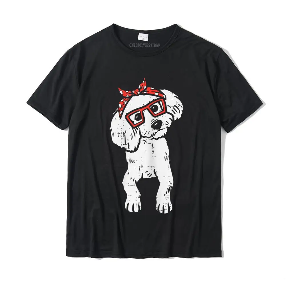 

Poodle Polka Dots Bandana Dog Lover Owner Girls Women Gift T-Shirt GeekEurope T Shirt New Coming Cotton Youth Top T-Shirts