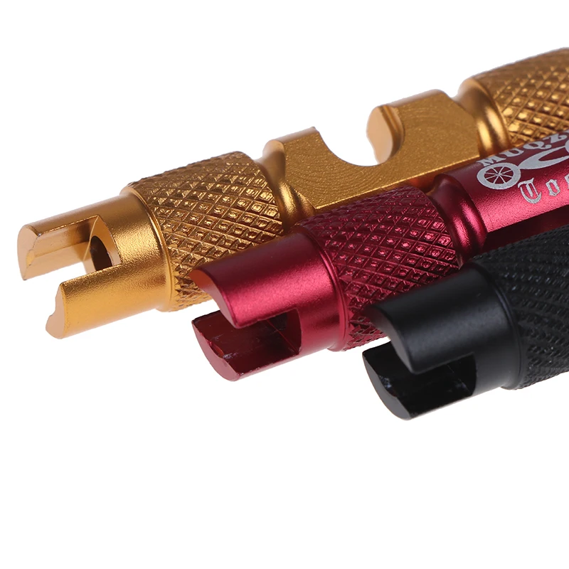 

Aluminium Alloy Bicycle Double Head Wrench Valve Disassembly Tool Multifunctional Valve Removal Tool Wrench Disassembly