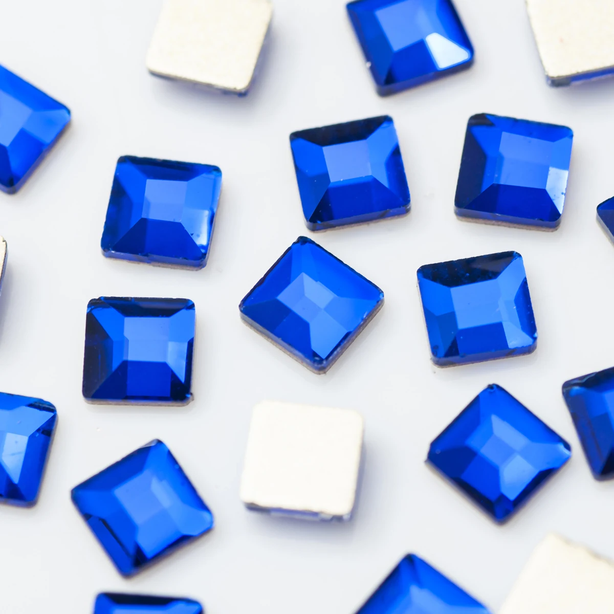 3 мм 20 шт. супер яркие японские стеклянные стразы квадратной формы алмазные