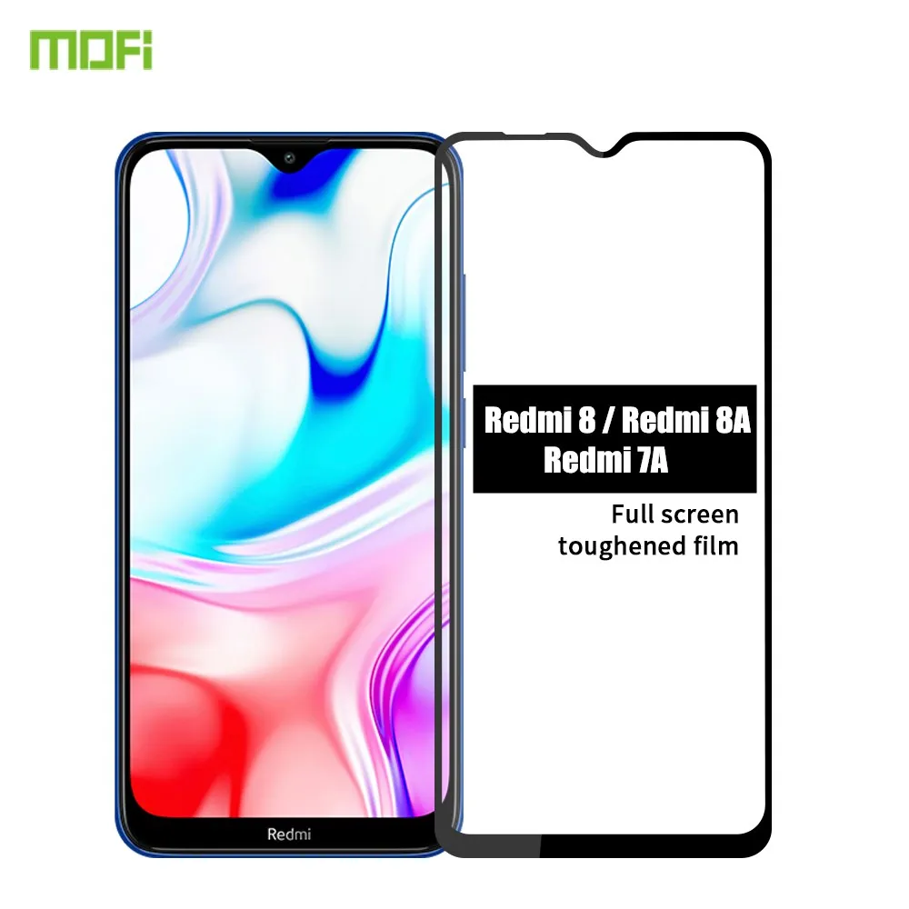 Для Xiaomi Redmi 7A закаленное стекло MOFi полное покрытие защитная пленка Защита экрана