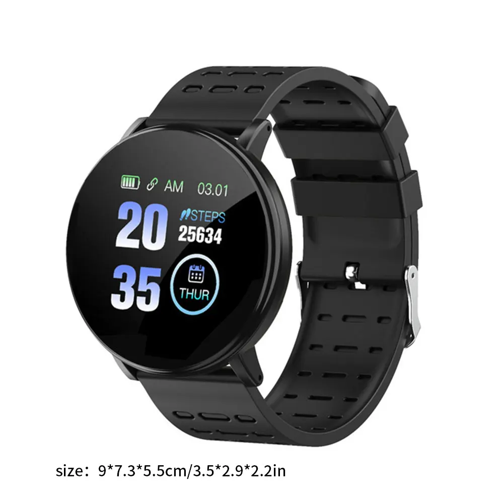 

New Hot Sports Adult Smart Watch Fitness Tracker Heart Rate Alarm Clock Smart Bracelet Wristband IP67 Waterproof For Android IOS