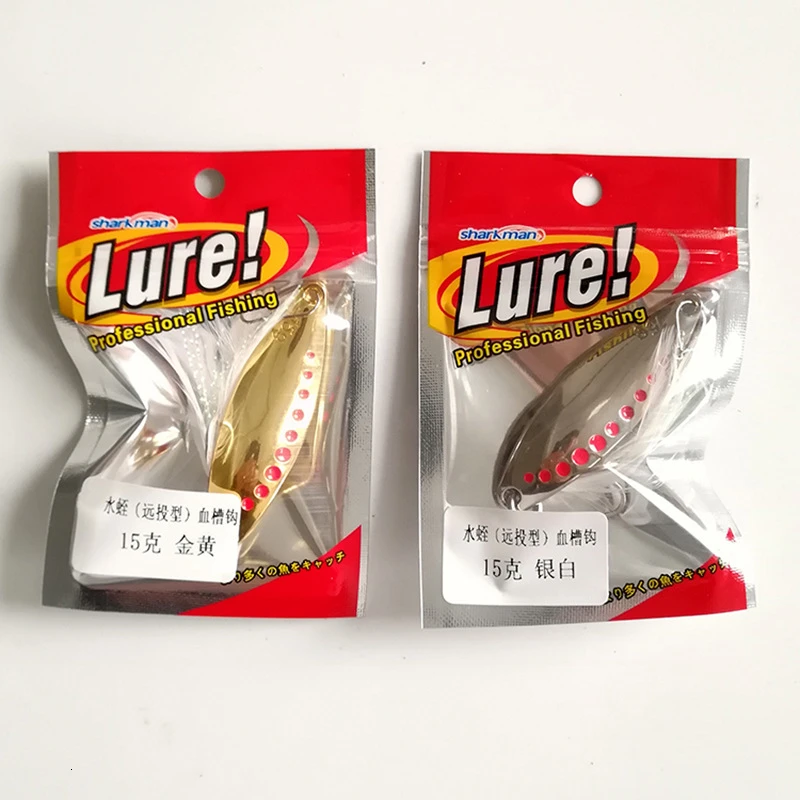 FARGIANT ложка рыболовная приманка с блестками пояс кровяной корыто перо крючок