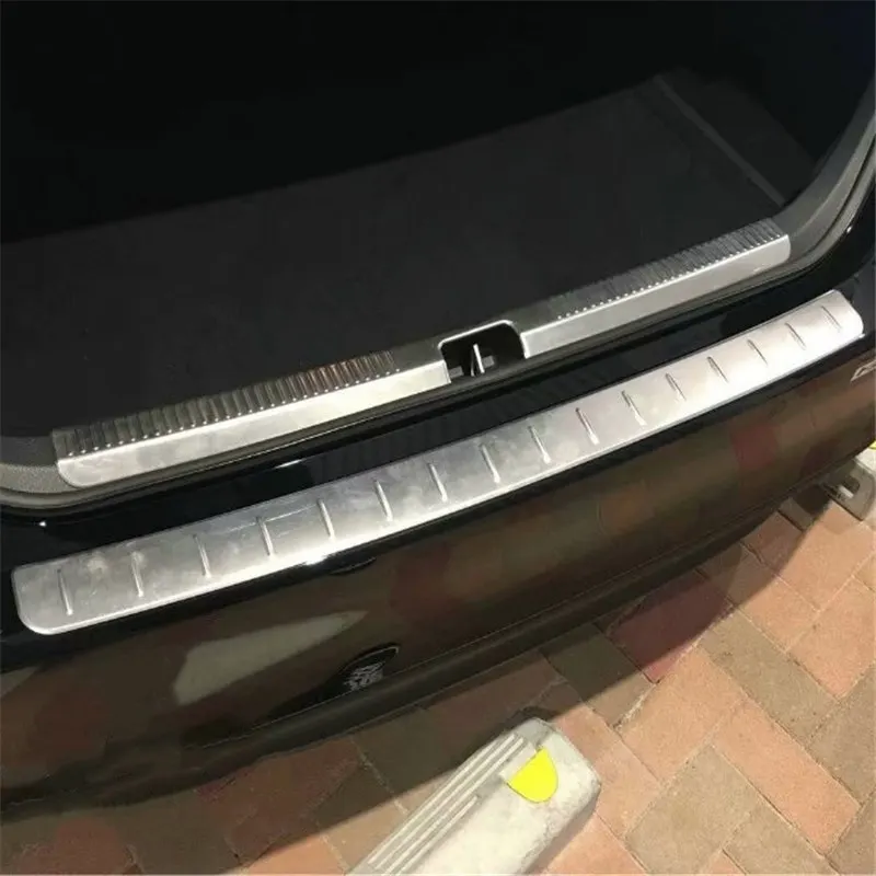 

WELKINRY For Toyota Camry XV70 2018 2019 2020 rear tail car bumper box gate back door sill threshold scuffproof guard plate trim