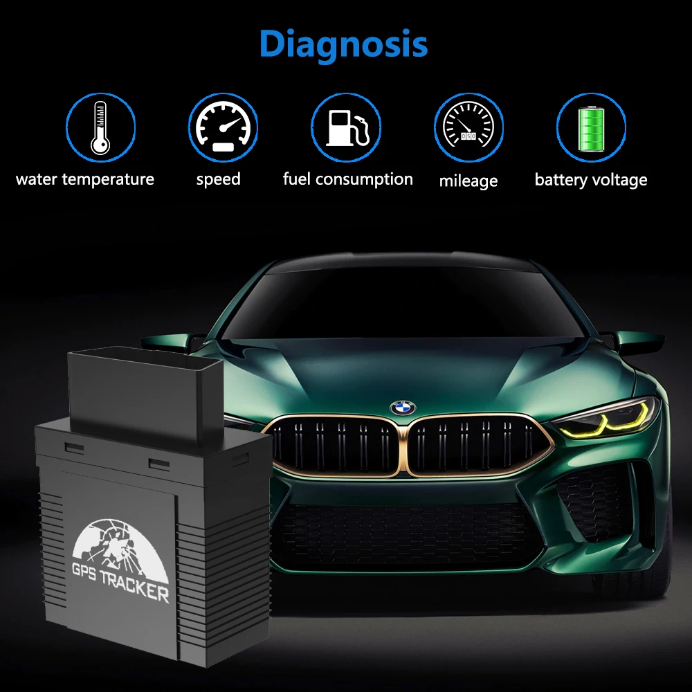 OBD gps трекер Диагностика данных бесплатная установка 3g локатор ясный неисправный