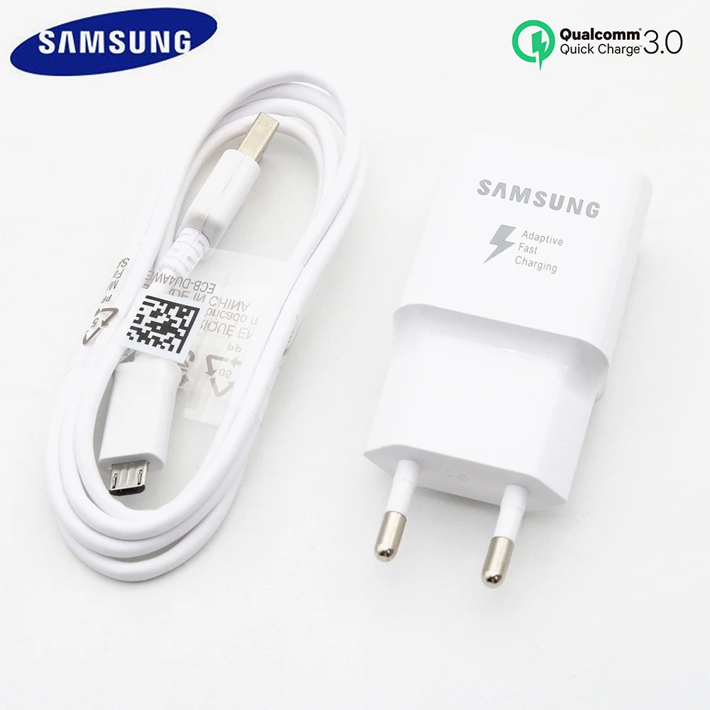 Оригинальное быстрое зарядное устройство Samsung QC 3 0 зарядный адаптер питания Usb