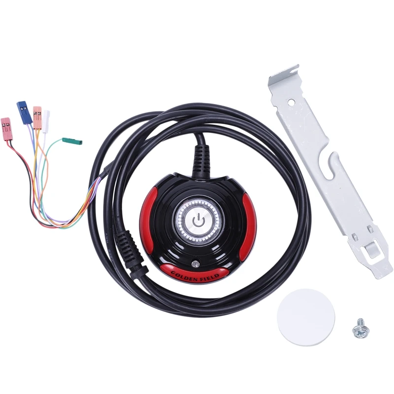 4.9Ft чехол для настольного компьютера мгновенный источник питания Кнопка