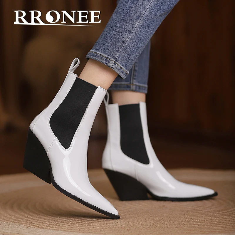 

Новинка Осень-зима 2021, удобные кожаные повседневные ботинки на танкетке, на молнии, с бархатной подкладкой