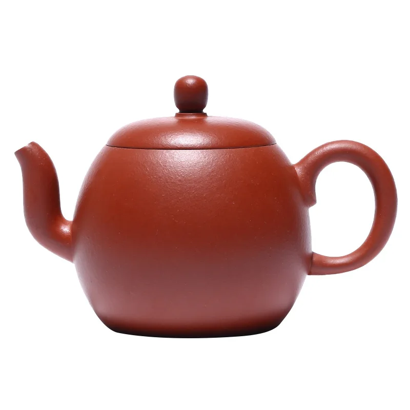 

Yixing Zisha teapot famous artisan handmade raw material Dahongpao palace lantern teapot kungfu tea set gift