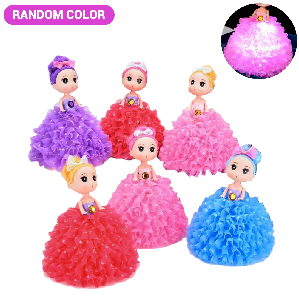 Кукла Принцесса с рансветильник Том спутанная кукла ручной работы мигающая