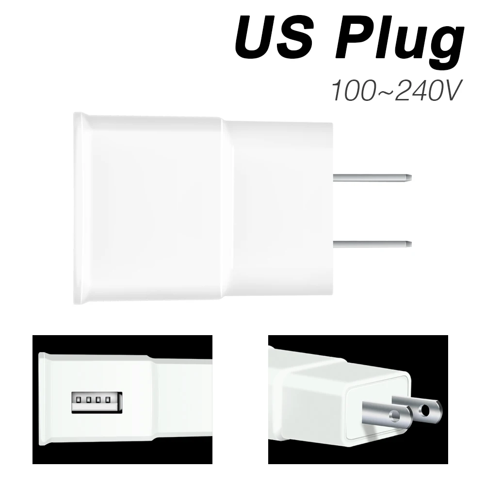 US Plug RGB LED Strip Light 2835 Waterproof rgb Tape 5V Ribbon diode led Strips Light Flexible Stripe Lamp US EU Plug Ambient Light TV - Испускаемый цвет: US Plug