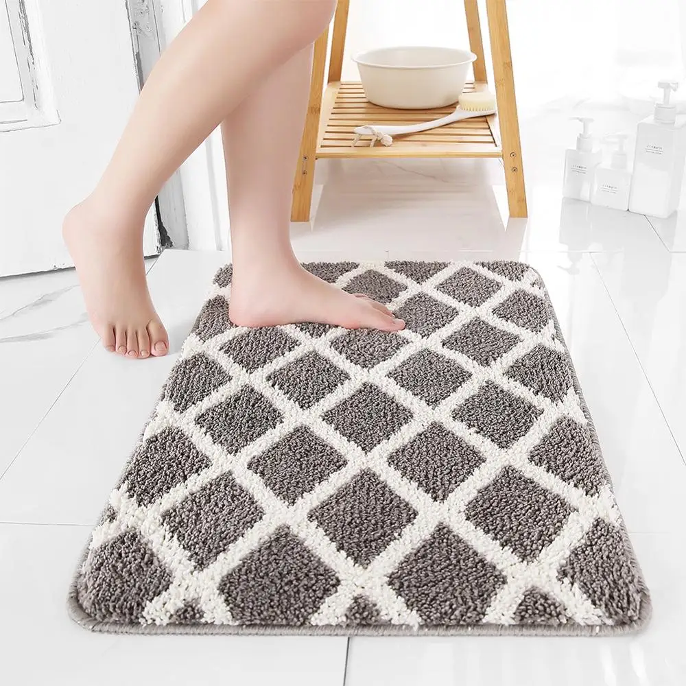 

Bathroom entrance door mat washable non-slip kitchen mat floor mat bedroom bedside room waterproof modern rugs bathroom rug