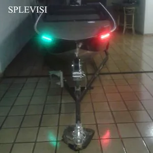 Водонепроницаемая светодиодная лента Для Лодочной навигации, 2 шт., красная и зеленая, 12 дюймов, для басового трекера