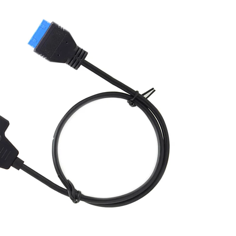 22Pin SATA 2 5 дюймов SSD HDD к USB 3 0 кабель 19Pin 20Pin материнская плата заголовок|Аксессуары