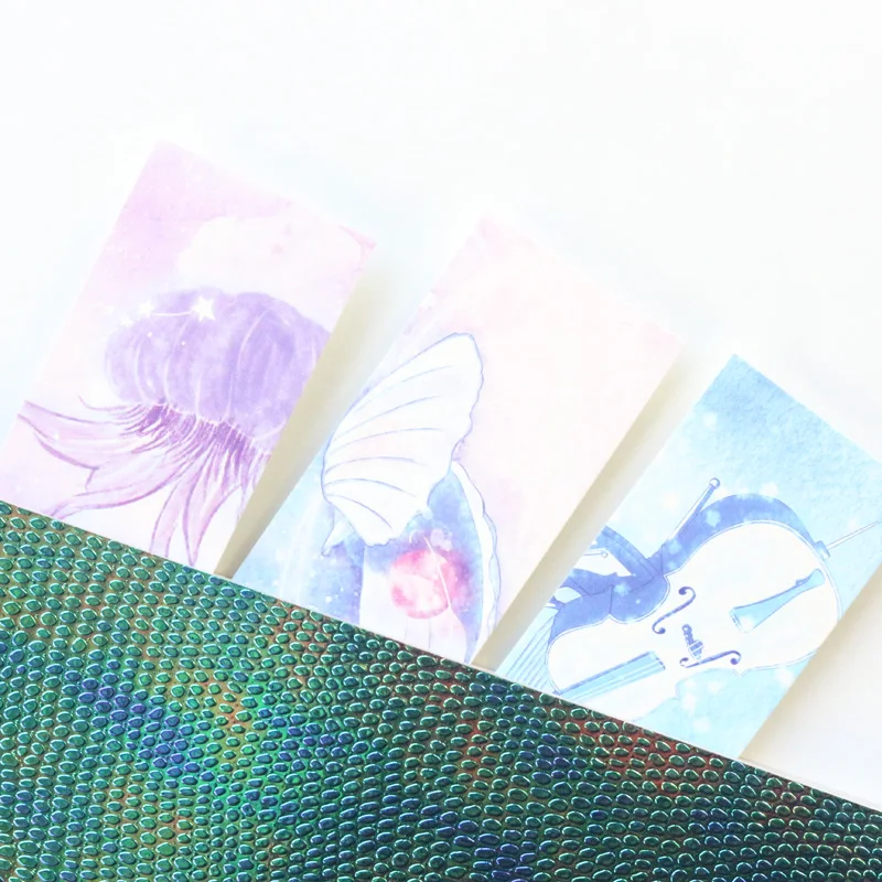 Domikee милый креативный мультяшный Небесный узор школьный детский набор бумажных