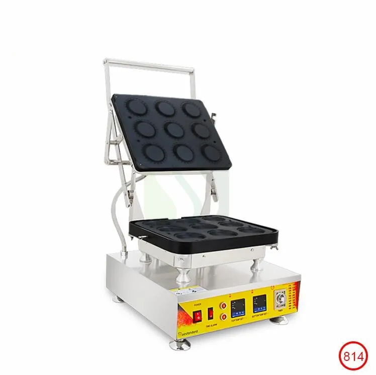 9 шт. яйцо искусство пирог мороженое вафельная чаша машина со съемной тарелкой |