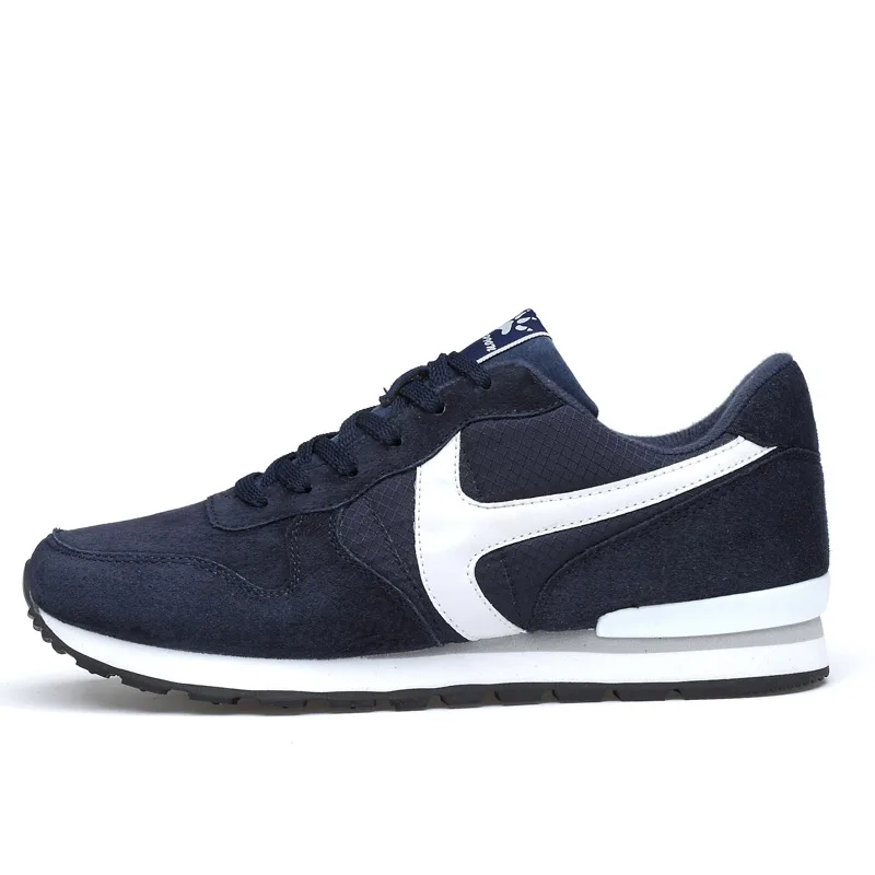 Valstone/мужские кроссовки из натуральной кожи Весенние дышащие Нескользящая