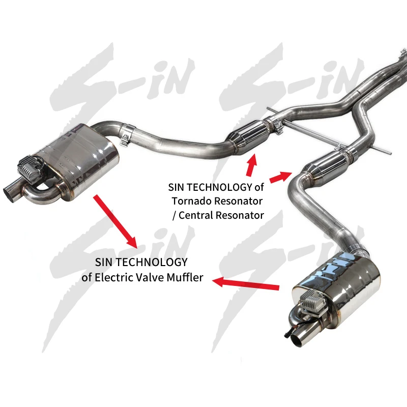 Беспилотный глушитель центральный резонатор торнадо пулевой для усиления звука