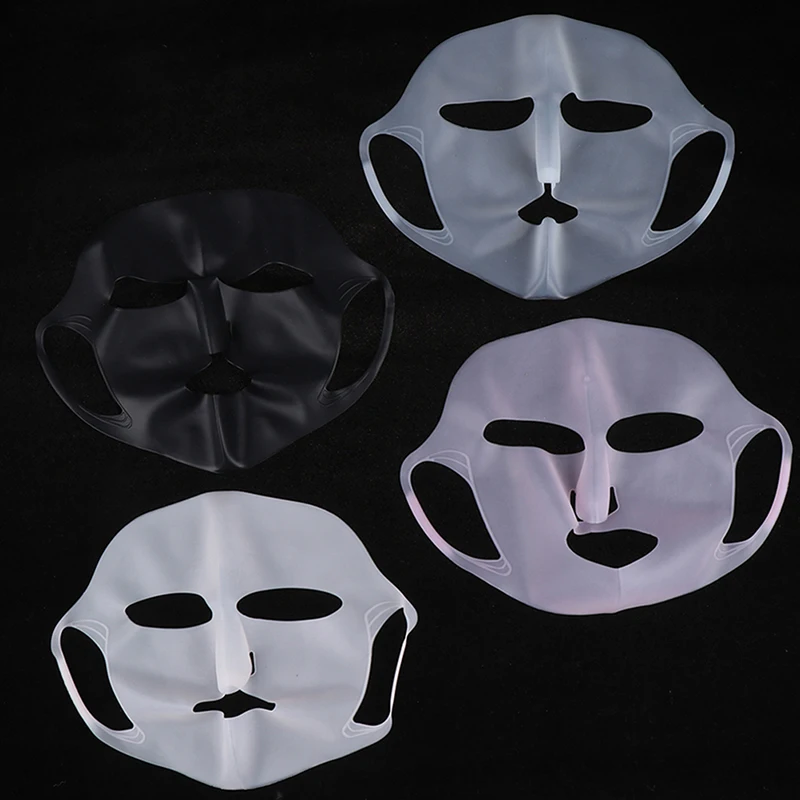 1 чехол из поликарбоната и силикона для лица Уход за кожей Маска Крышка Тканевая