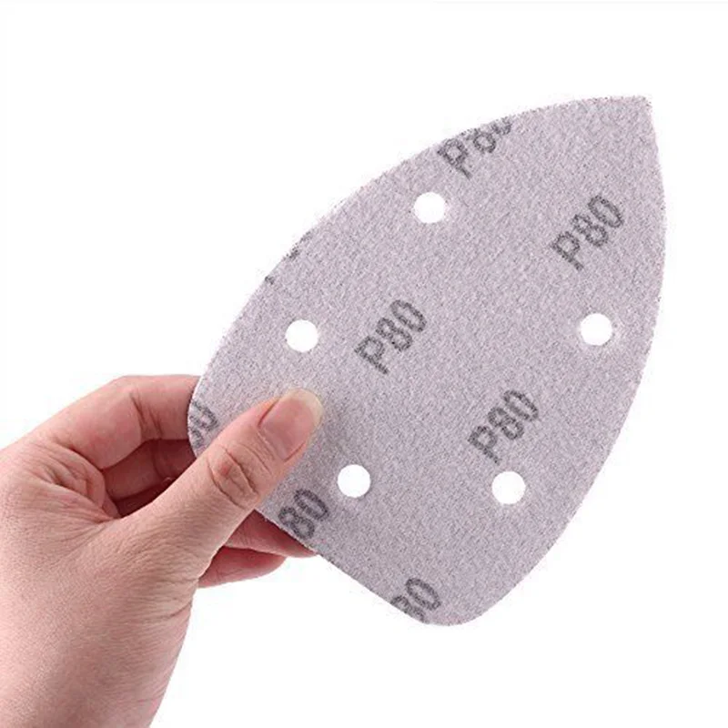 

50x Set 140 X 90mm Mouse Detail Sander Sandpaper Sanding Paper Hook&Loop Useful