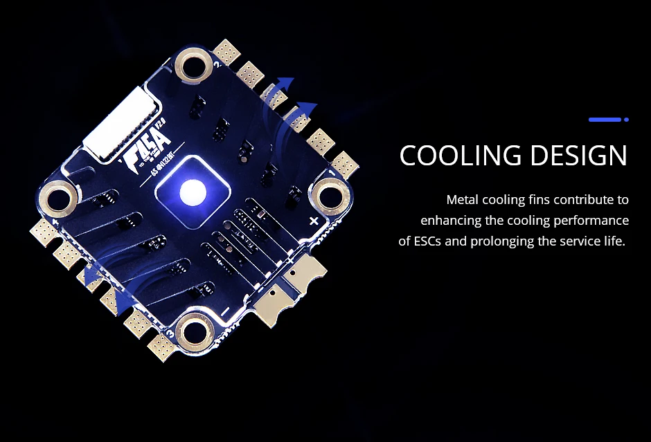 T-двигатель F45A PRO F45A 6S 4 в 1 ESC электронный регулятор скорости BLHELI_32 DSHOT1200 Совместимость для моторов Tmotor F40 F60 pro II