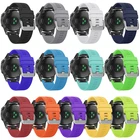 Ремешок силиконовый для Garmin Fenix 5S 5X 6 6S 6X Pro Plus, спортивный сменный Браслет для наручных часов Garmin 935 945 D2, аксессуары
