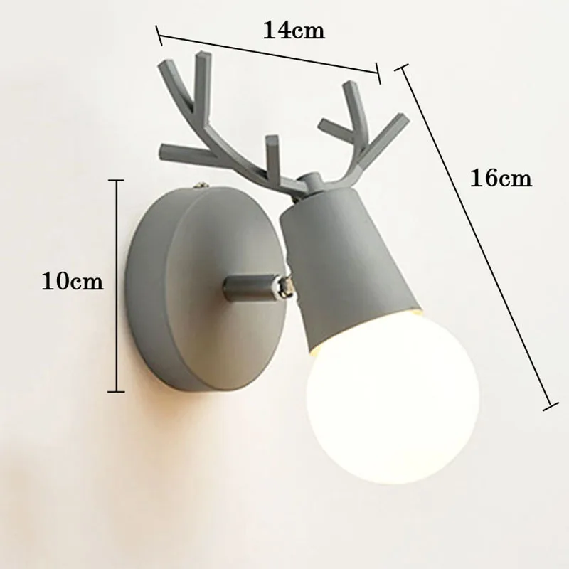

Wall Light Modern Wall Lamp Vanity Light Bedroom Bathroom Light Luminaria De Parede Metal Decoration Loft Decor Nordic Design