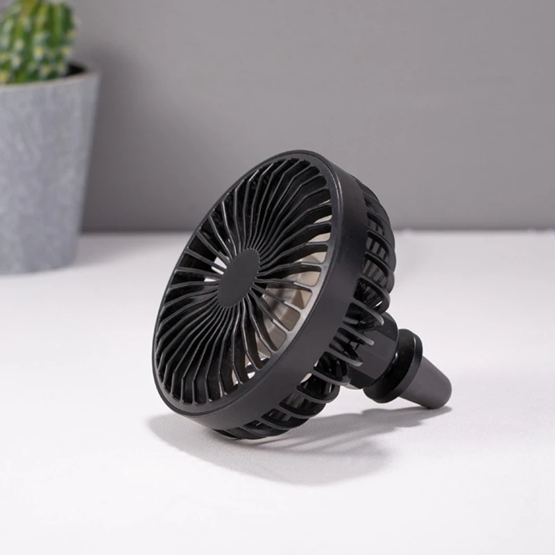 

Mini USB Small Fan Car Atmosphere Light Fan Desktop Portable
