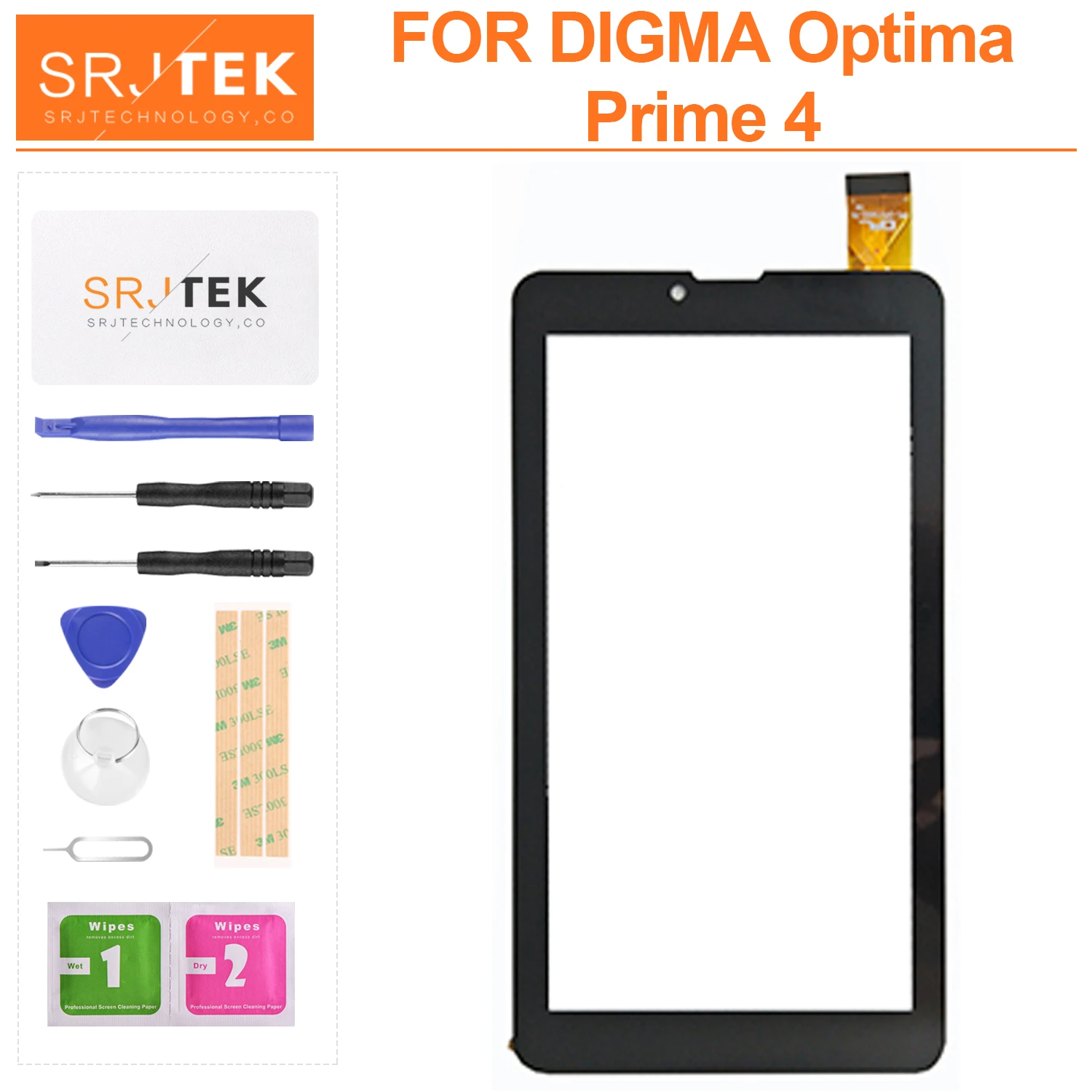 

Для планшета DIGMA Optima Prime 4 5 3G, внешняя емкостная стеклянная сенсорная панель для замены