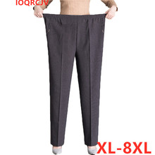 Pantalones de cintura elástica para mujer...