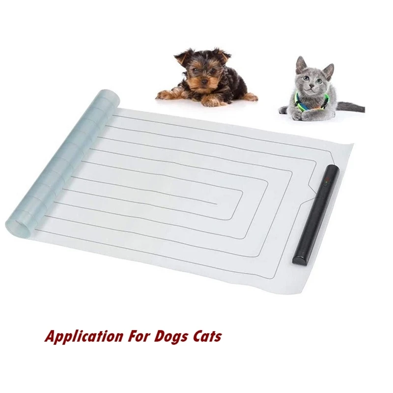 

Puppy Dog Training Mat Pets House Indoor Keep Away Shock Mat Electronic Dog Repeller Electric Shock Mat With 3 Training Modes