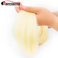 dansama 22 inch 40 pcspack natural tape in hair extensions seamless invisible synthetic weaving adhensive straight blonde ombre