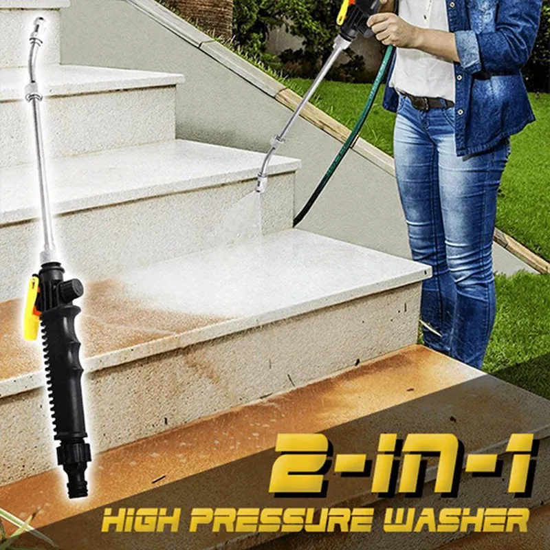 

Adjustable High-pressure Water Gun Cleaning Machine Water Spray Car Washing Machine Spray Car Washing Garden Tools