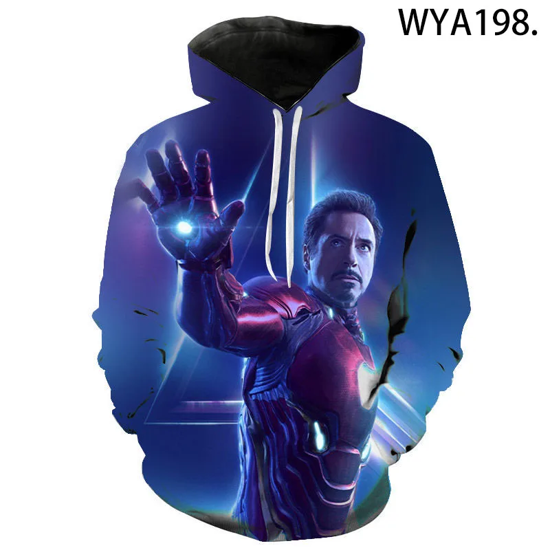 

Spring and Autumn New Men's and Women's Hoodies Fashion Movie 3D Printing Children's Pullover Sweater Casual Coat