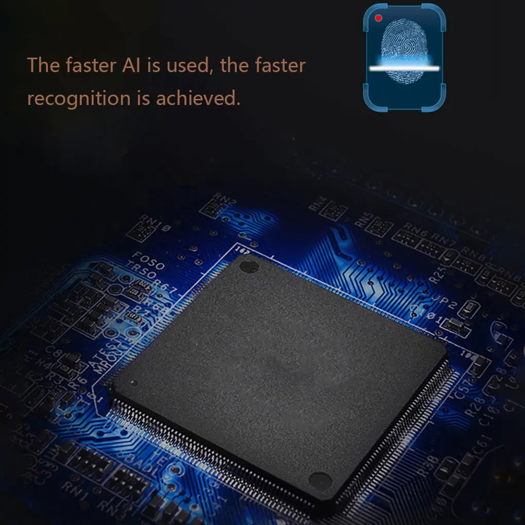 USB сканер отпечатков пальцев Lander быстрая идентификация файл шифрование ноутбук