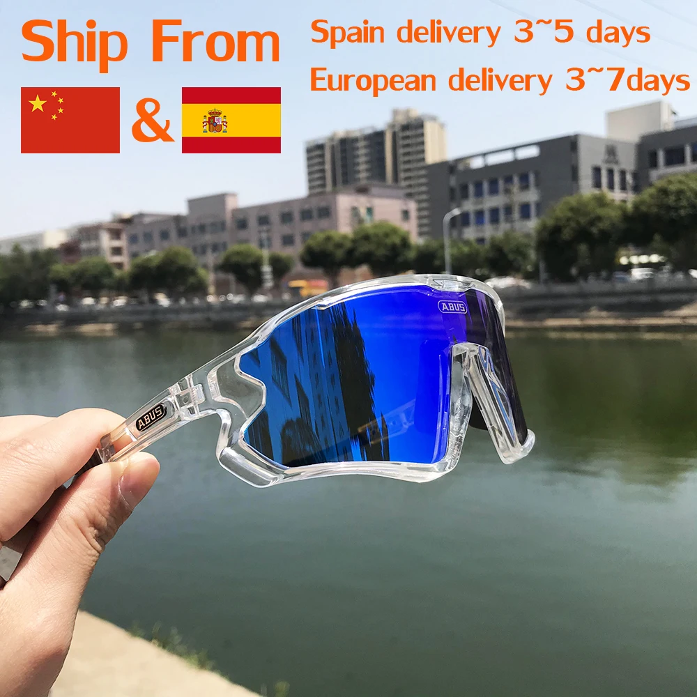 5 Lens Polarized Men's Sunglasses Outdoor Sports Bike Bicycle Sunglasses Gafas MTB Cycling Glasses Eyewear Peter Goggles Man
