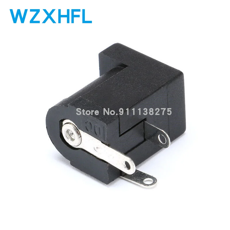 10 шт./лот DC-005 PCB Mount 5 5x2 1/2 мм Женский Разъем питания постоянного тока DC005 черный 5*2 |