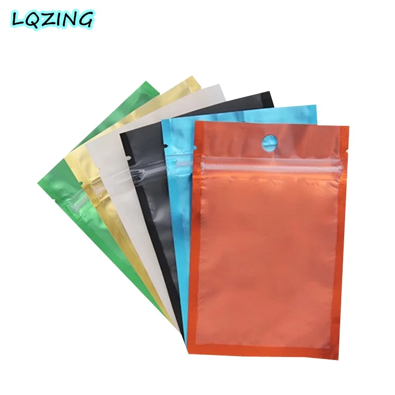

Single-sided Transparent Heat Sealable Foil Mylar Zip Lock Plastic Packaging Bags Ziplock Plastic Bag for Electronic Accessories