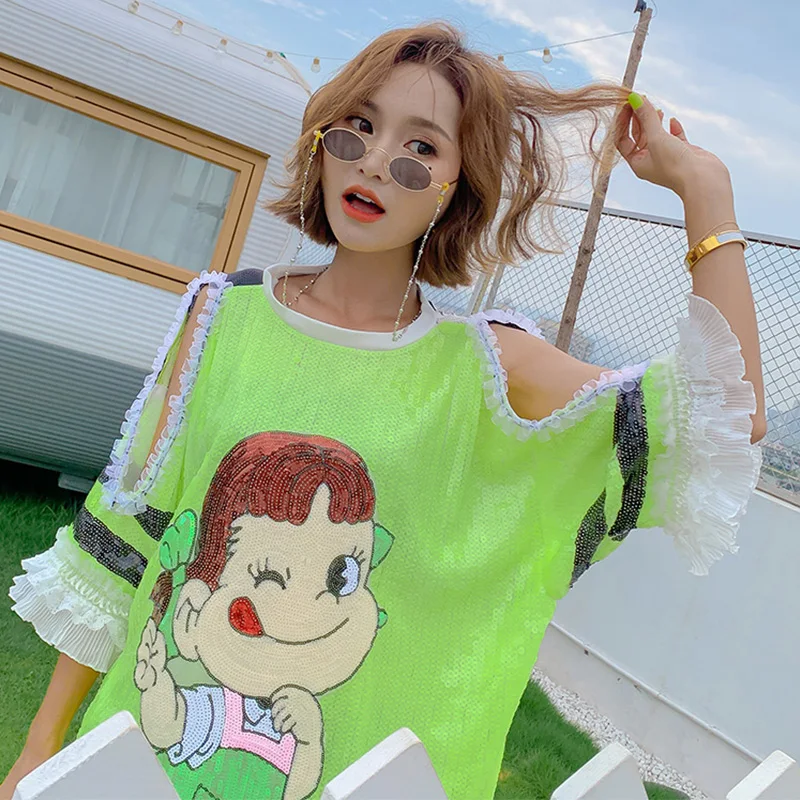 2019 летние платья с блестками и открытыми плечами Модные женские шикарные |