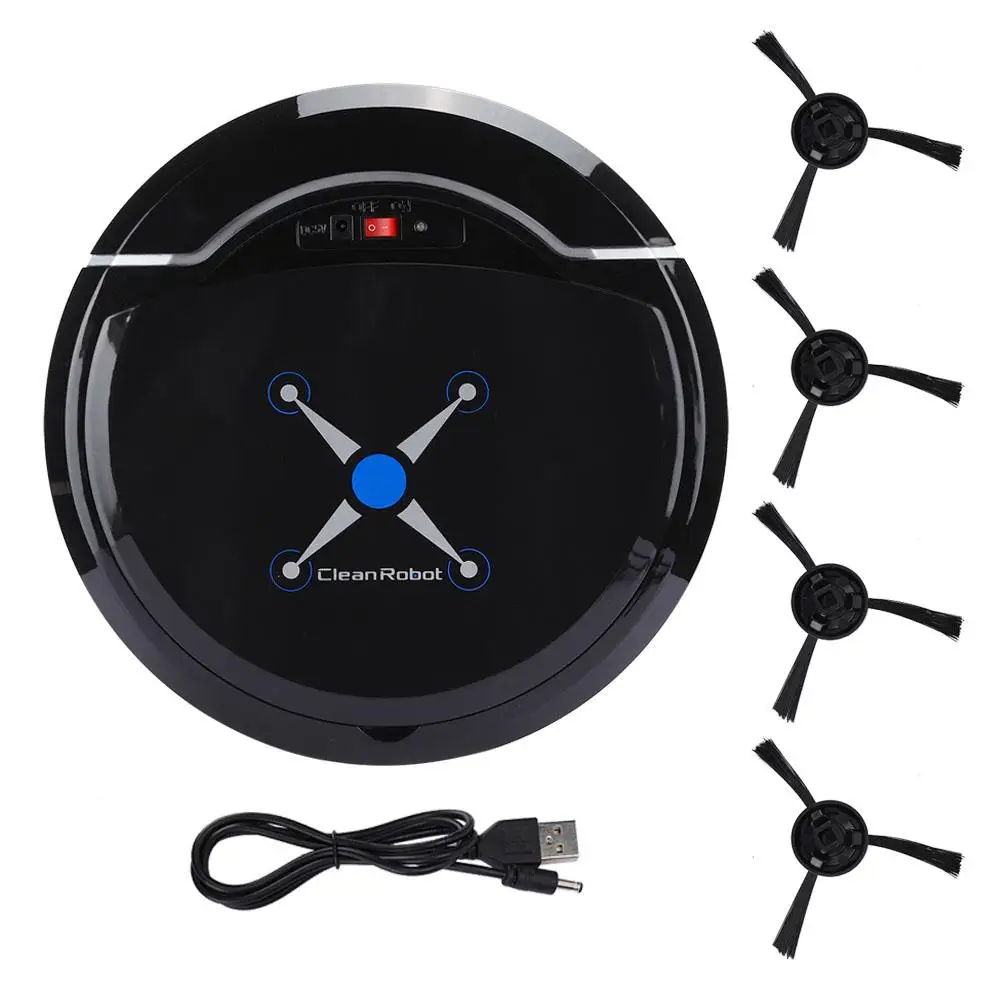 

Smart Vacuum Cleaner Sweeper Robot Sweeping Floor Cleaning Machine USB Charging DC5V