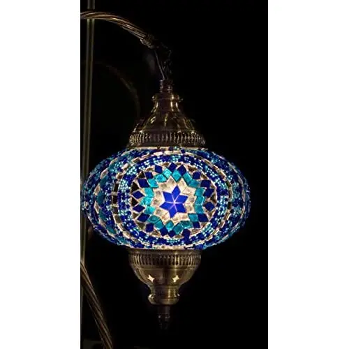 Турецкая лампа Тиффани 2021 мозаичное витражное стекло бохо Марокканский Фонарь