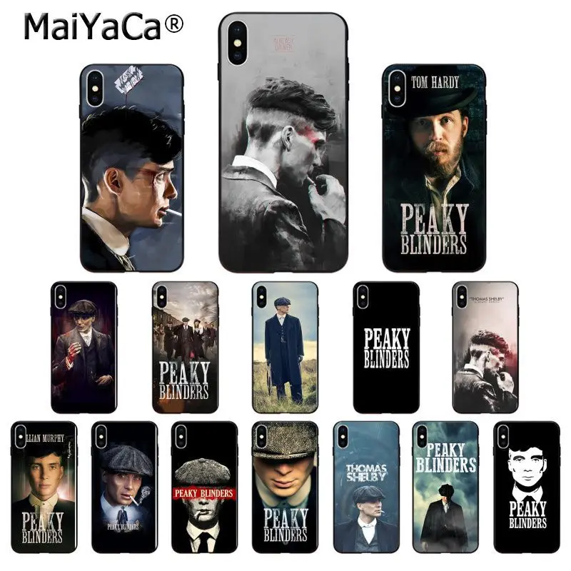 

MaiYaCa Peaky Blinders TV series TPU Soft High Quality Phone Case for iphone 13 8 7 6 6S Plus X XS MAX 5 5S SE XR 11 11pro max