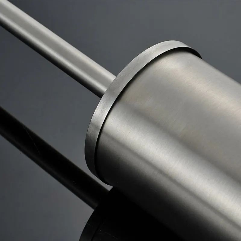 Настенный держатель для туалетной щетки COOANHO набор чистки туалета из нержавеющей