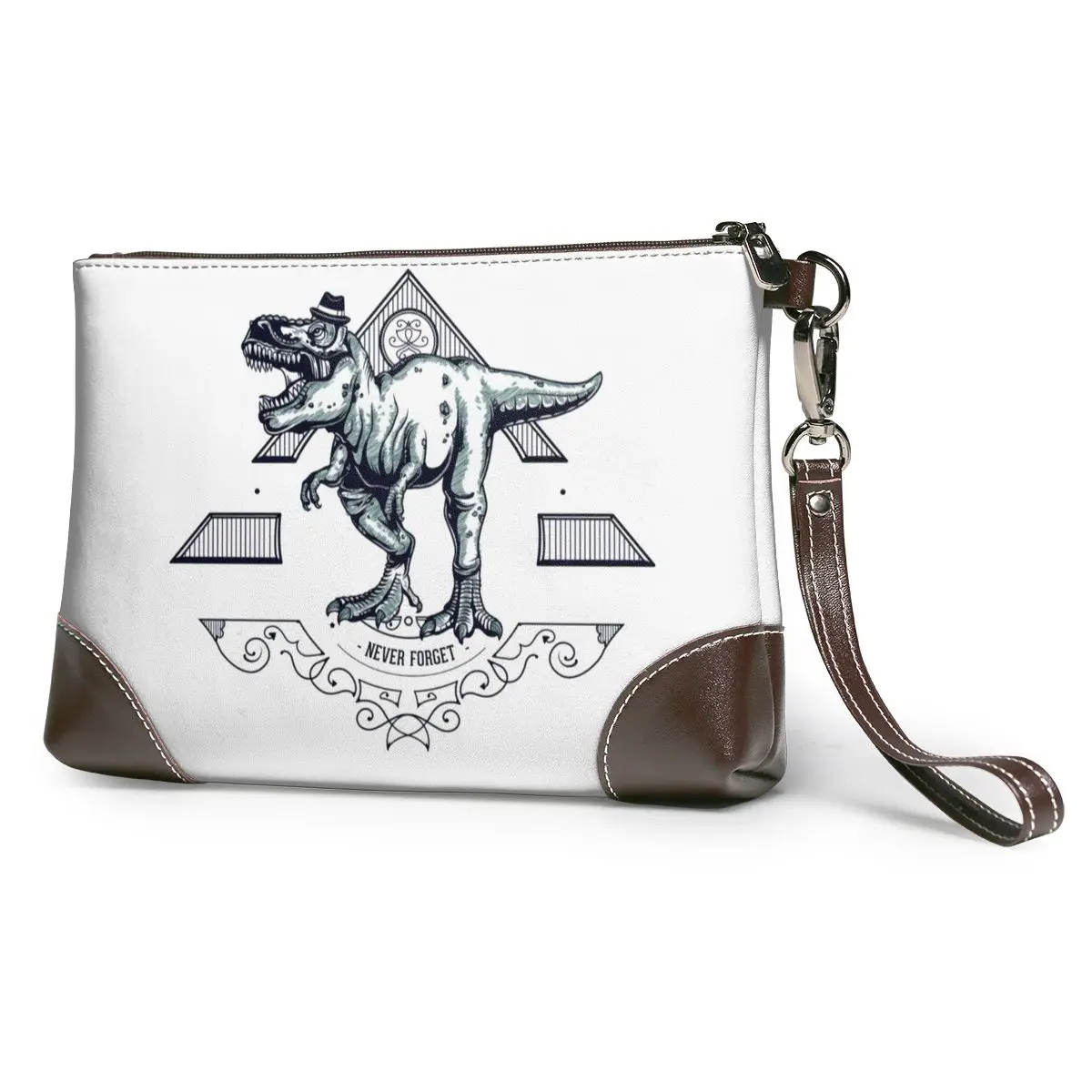 

Кошелек-клатч из кожи с длинным ремевечерние